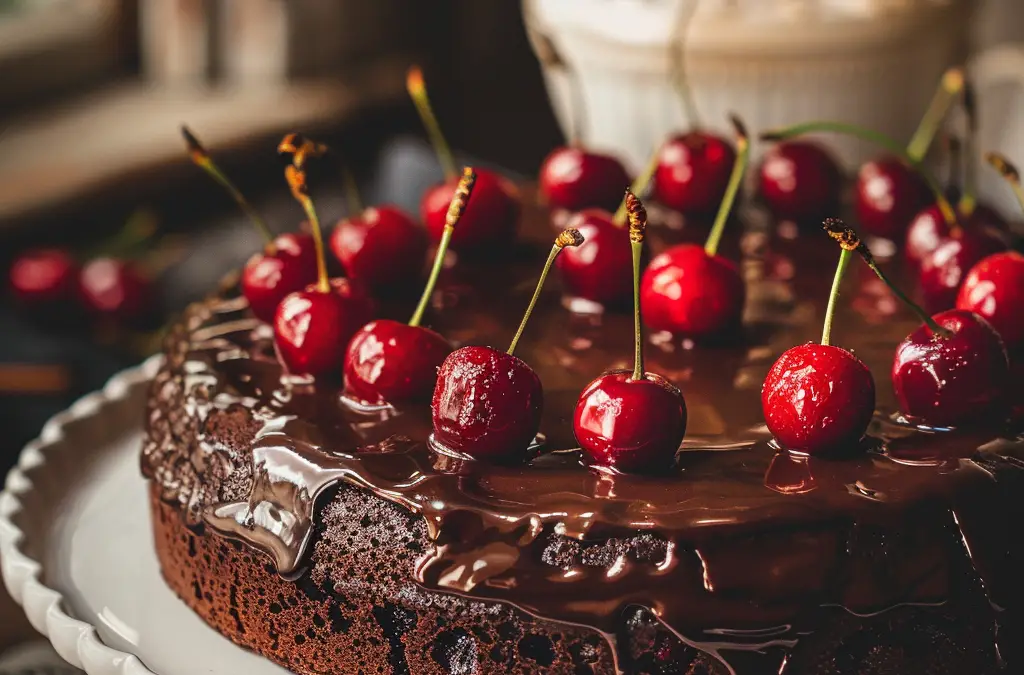 Cherry Chocolate Cake