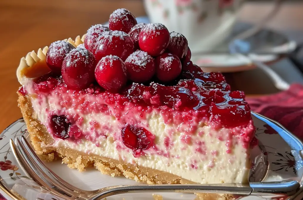 Cranberry Cheesecake