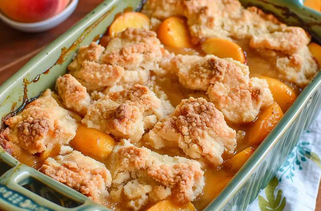 Peach Cobbler With Cake Mix